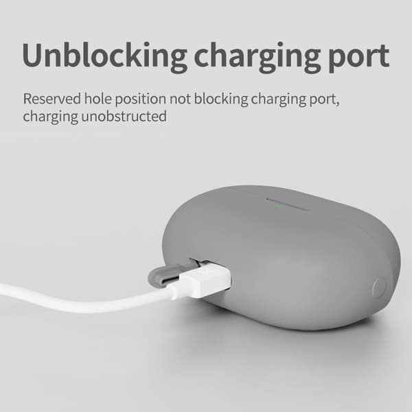 INF Silikonfodral för compatible with Huawei FreeClip Hörlurar - Skydda dina hörlurar med stil