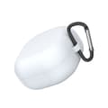 Miniatyrbild 3 av 4: INF Silikonfodral med karbinhake för compatible with Samsung Galaxy Buds Live/Pro/Buds 2/Buds 2 Pro Vit