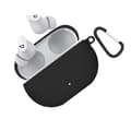 Miniatyrbillede 3 af 4: INF Kompatibel med Beats Studio Buds Silikone Etui med Spænde - Optimal Beskyttelse Sort