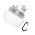 Miniatyrbillede 3 af 4: INF Kompatibel med Beats Studio Buds Silikone Etui med Spænde - Optimal Beskyttelse Hvid