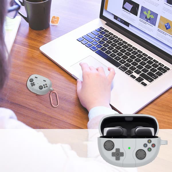 INF Kompatibel med Bose Ultra Gaming headset silikonskyddsfodral Grå
