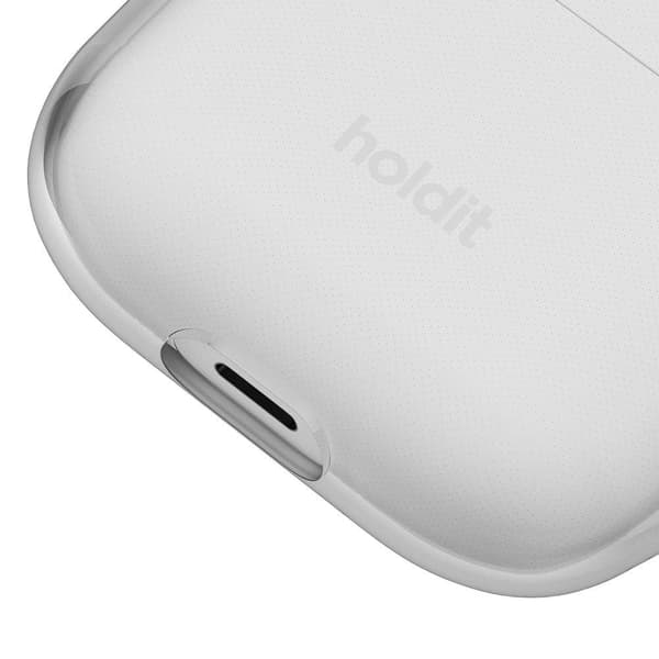 HOLDIT AIRPODS -KOTELO SEETHRU AIRPODS GEN 3 VALKOINEN