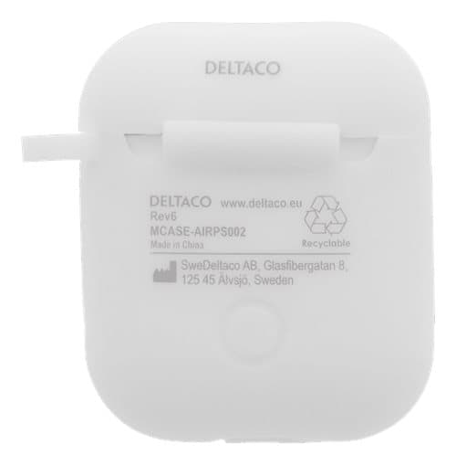 Apple Airpods Silikonskal, Vit