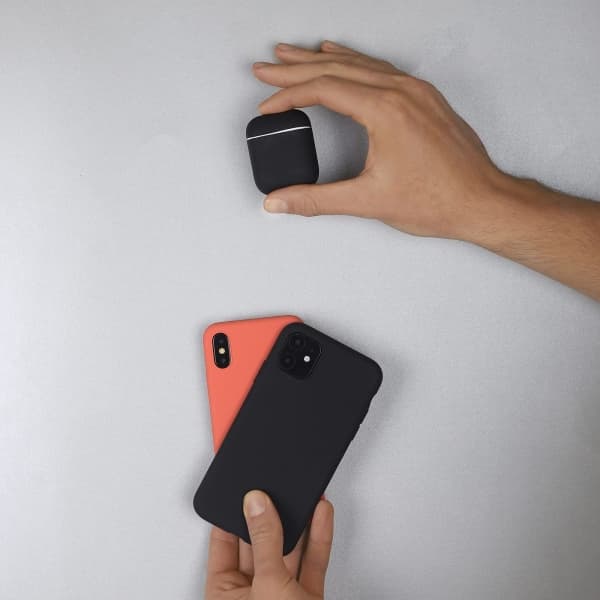 Holdit AirPods Silikon Fodral – Svart