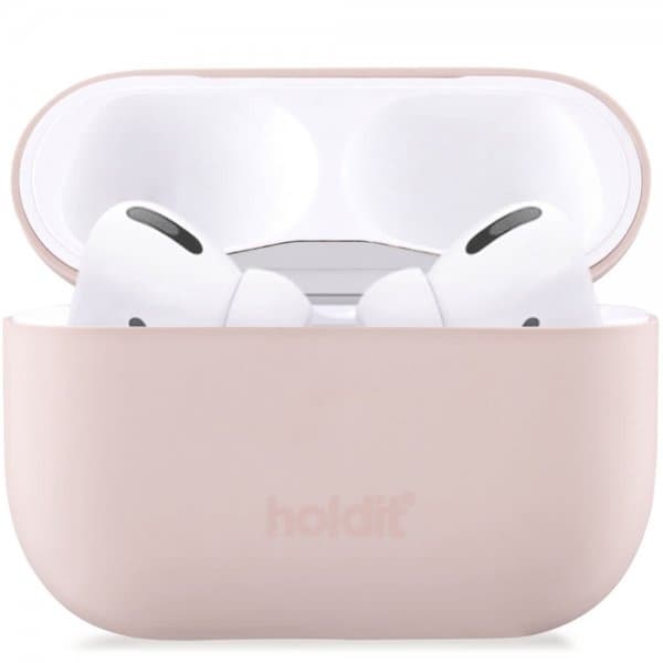 Holdit AirPods Pro Silikon Fodral, Rosa