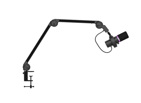 Trust GXT 255+ Onyx - Peli- ja suoratoistomikrofoni mikrofonivarrella