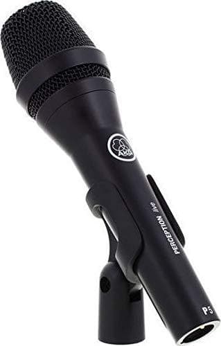 AKG P5s ammattitason dynaaminen live-laulumikrofoni kytkimellä