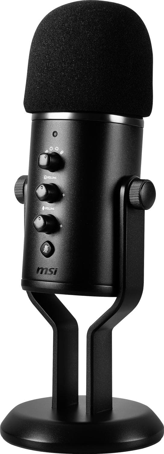 MSI PER IMMERSE GV60 STREAMING MIC Musta mikrofoni pelikonsoliin (OS3-XXXX002-000)