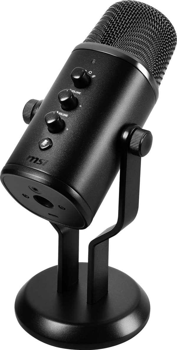 MSI PER IMMERSE GV60 STREAMING MIC Musta mikrofoni pelikonsoliin (OS3-XXXX002-000)
