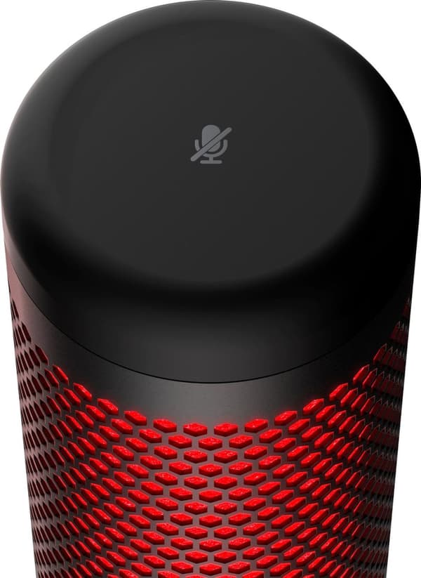 HyperX QuadCast strömmande mikrofon - PS4/Windows/MAC - Röd