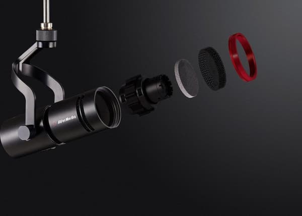 AVerMedia Streaming Microphone XLR AM330 - Svart