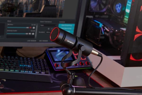 AVerMedia Streaming Microphone XLR AM330 - Svart