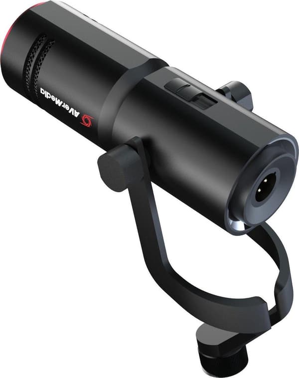 AVerMedia Streaming Microphone XLR AM330 - Svart