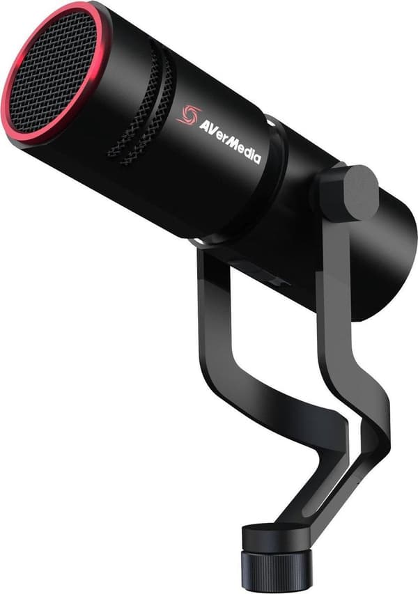 AVerMedia Streaming Microphone XLR AM330 - Svart