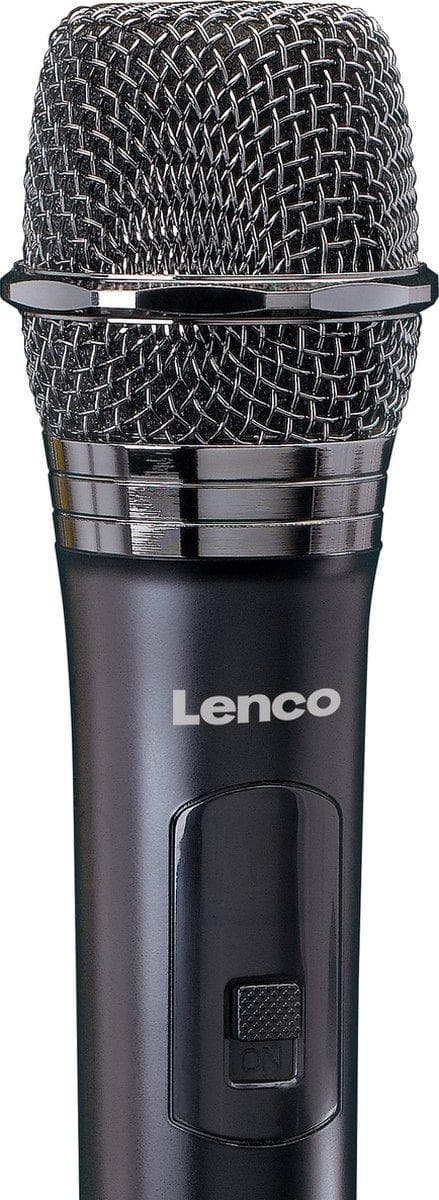 Lenco - MCW-011BK - Trådlös mikrofon med 6,3 mm mottagare