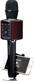Miniatyrbild 8 av 8: Lenco BMC-090BK - Bluetooth Karaoke mikrofon med högtalare och belysning - Svart