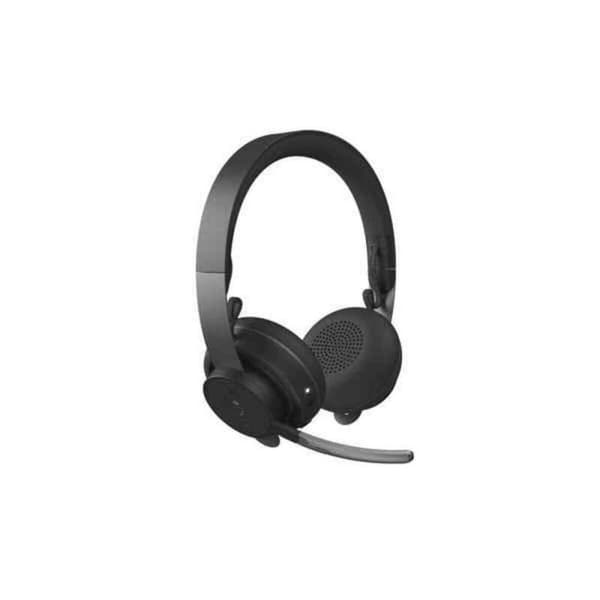 Hovedtelefoner med mikrofon Logitech 981-000854 Sort