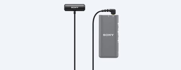 Sony ECM-LV1 Black Lavalier/revers mikrofon