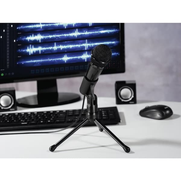Hama Mikrofon MIC-P35 Allround til PC og Notebook 3,5 mm jack