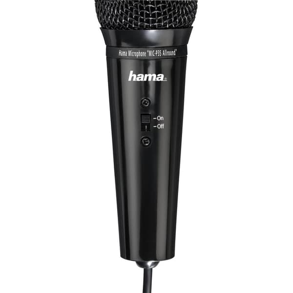 Hama Mikrofon MIC-P35 Allround til PC og Notebook 3,5 mm jack