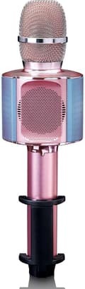 Miniatyrbild 3 av 8: Lenco BMC-090PK - Bluetooth Karaoke mikrofon med högtalare och belysning - Rosa
