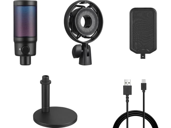 Sandberg Streamer USB-mikrofoni RGB