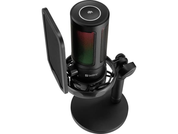 Sandberg Streamer USB-mikrofoni RGB