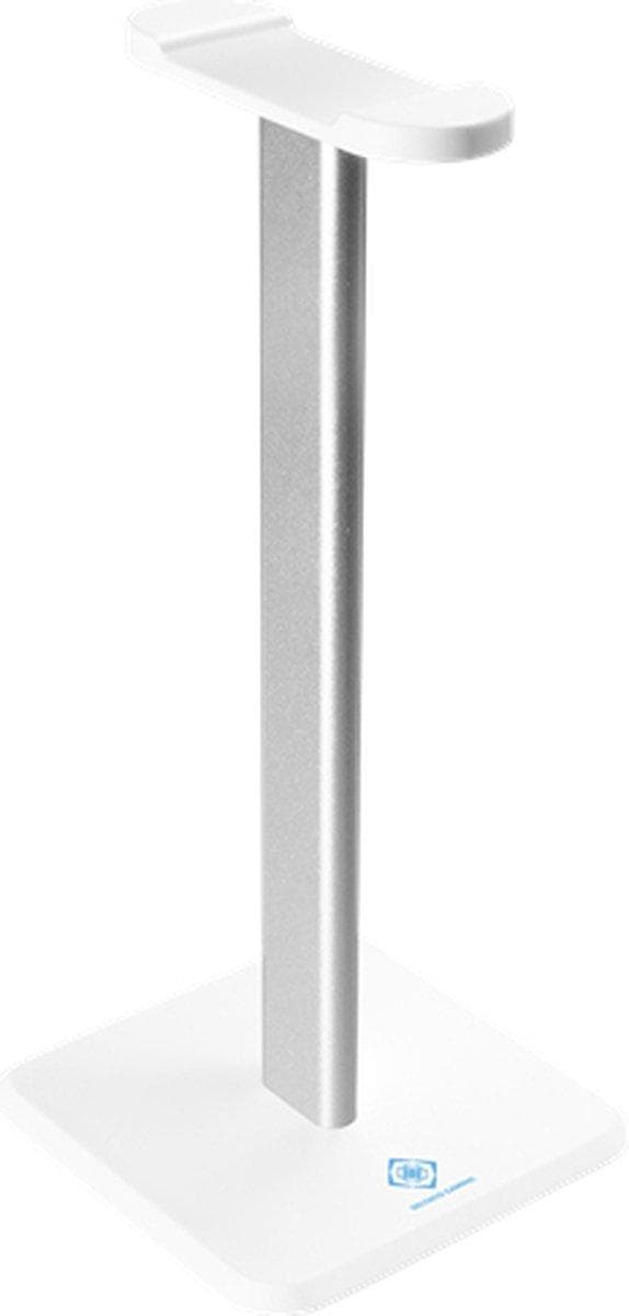 DELTACO GAM-071-W Universal hörlurshållare - Aluminium - Anti-halk - Vit