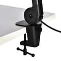 Miniatyrbild 4 av 6: Cherry MA 6.0 UNI USB HUB Mikrofonarm för alla UM-mikrofoner Aluminium i svart med bordsklämma (max 60 mm), USB-hubb med två anslutningar (5V/2A), fri