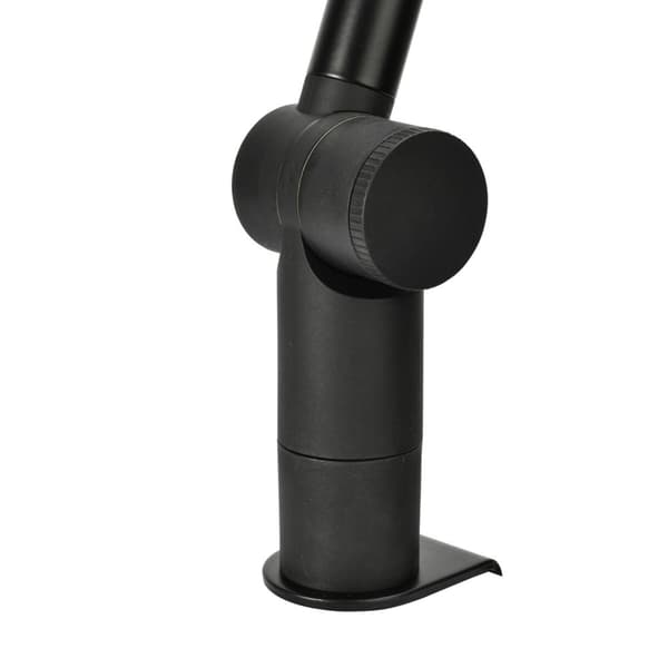 Cherry MA 3.0 UNI mikrofonarm til alle UM mikrofoner, aluminium i sort med bordklemme (maks. 60 mm), frit justerbar vinkel, kabelføring, 3/8" gevindfo