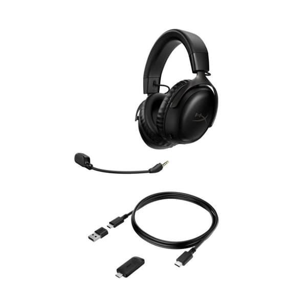 Austiņas HyperX Cloud III Wireless Black