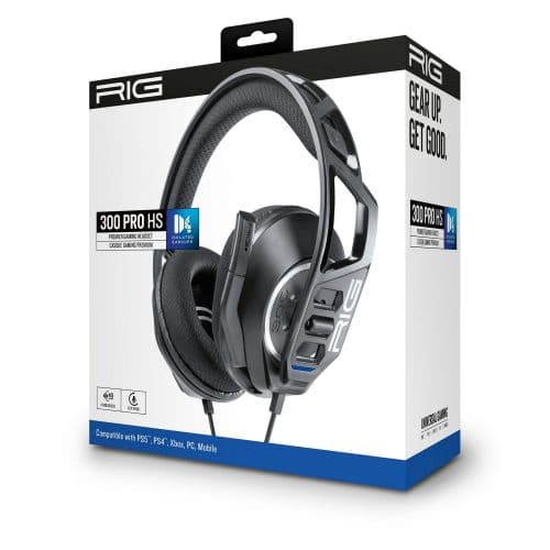 Gaming headset Nacon RIG 300 PRO HS - Black