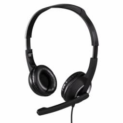 Headphones with microphone  HAMA HS-P150