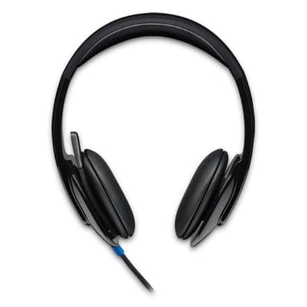 Logitech Headset Stereo H540/ drátová sluchátka + mikrofon/ USB/ černá