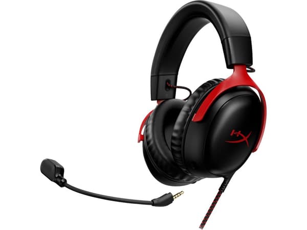 HyperX Cloud III - Gaming Headset (Black/Red)