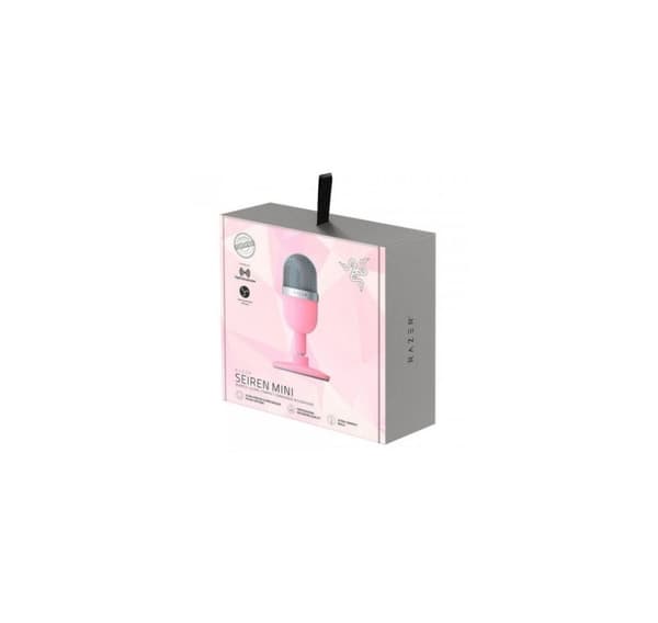 Razer mikrofoni Seiren Mini, roosa