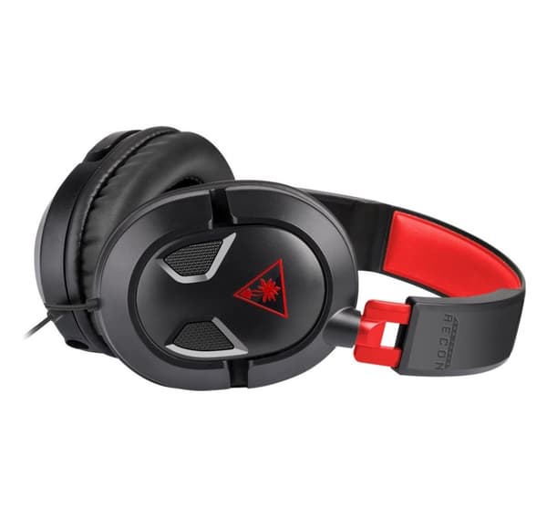 Turtle Beach headset Recon 50, svart/rødt