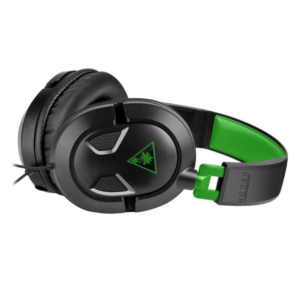 Turtle Beach headset Recon 50X, svart/grön