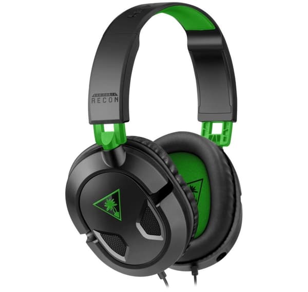 Turtle Beach headset Recon 50X, svart/grön