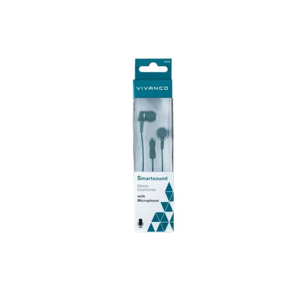 Vivanco headset Smartsound, grön (38011)