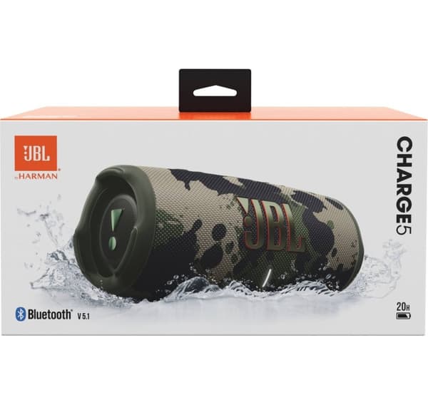 Langaton JBL-kaiutin Charge 5, naamiointi