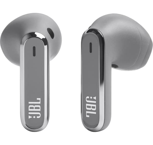 JBL trådlösa hörlurar Live Flex, silver