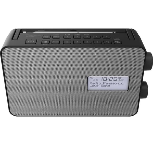 Panasonic radio RF-D30BT, musta