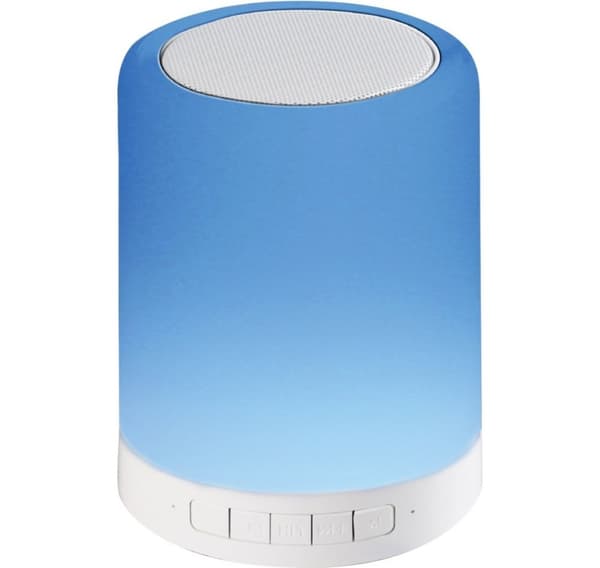 Langaton Platinet-kaiutin + LED-lamppu 2in1 PDLSB01