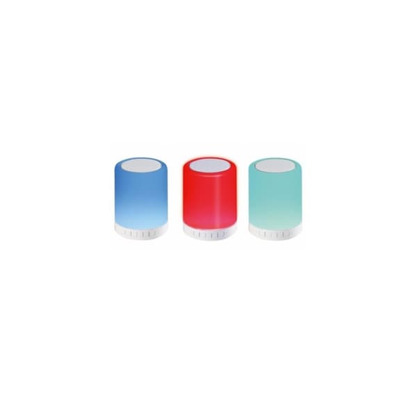 Platinet trådløs højttaler + LED lampe 2i1 PDLSB01