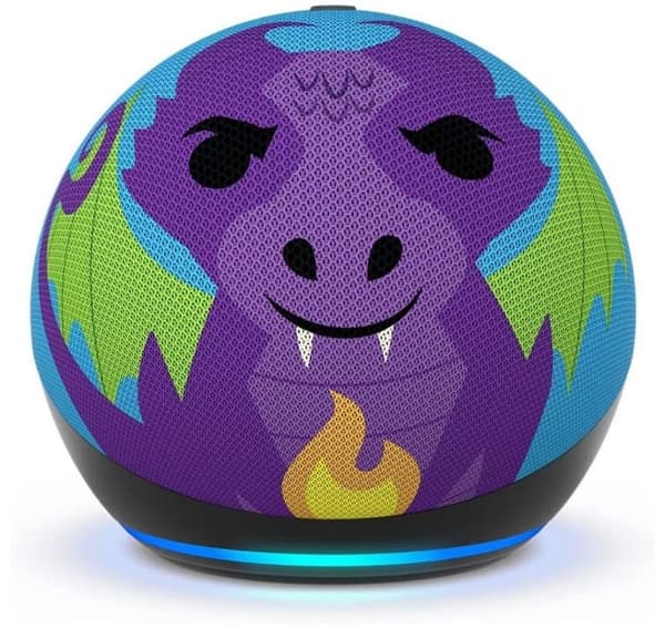 Amazonin älykaiutin Echo Dot 5 Kids Dragon