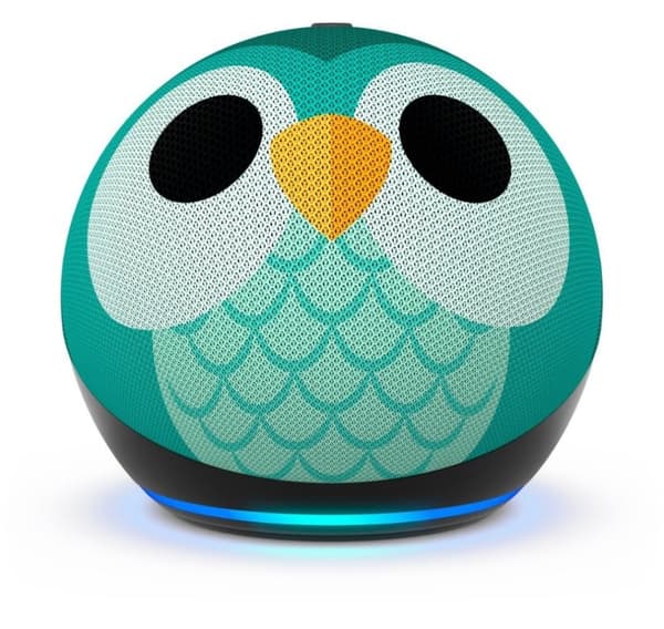 Amazonin älykaiutin Echo Dot 5 Kids Owl