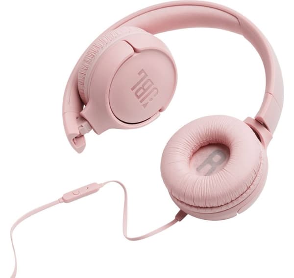 JBL headset Tune 500, rosa