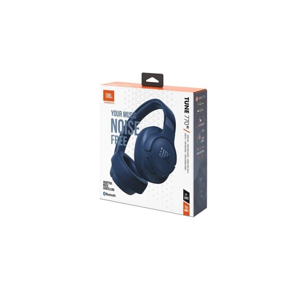 JBL trådlöst headset Tune 770NC, blå