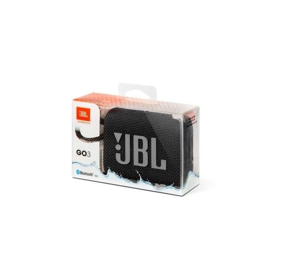 JBL trådløs høyttaler Go 3 BT, svart